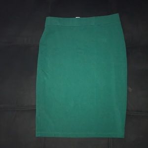 Teal Forever 21 skirt
